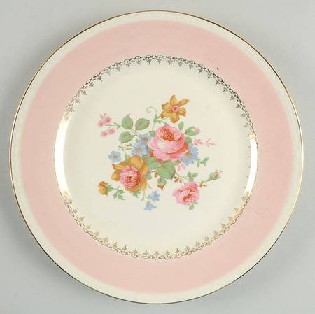 Marilyn Pink (G3418) Luncheon Plate