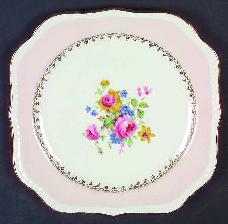 Marilyn Pink (G3418) Square Salad Plate