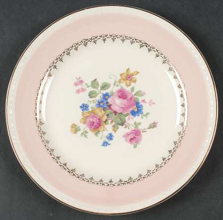 Marilyn Pink (G3418) Dessert/Pie Plate