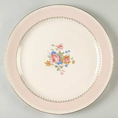 Marilyn Pink (G3412) 13" Chop Plate (Round Platter)