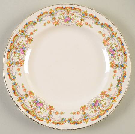 Mauvette Salad Plate