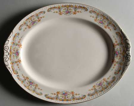 Mauvette 15" Oval Serving Platter