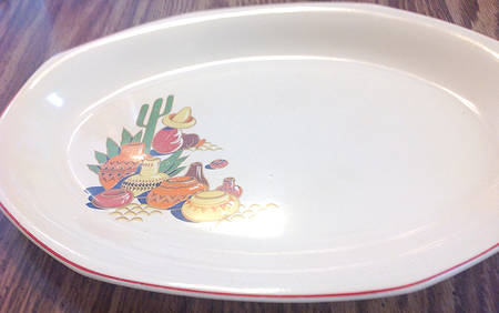 Maxicana 13" Oval Serving Platter