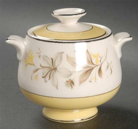 Maytime Sugar Bowl & Lid