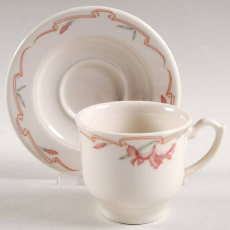 Melody Footed Cup & Saucer Set