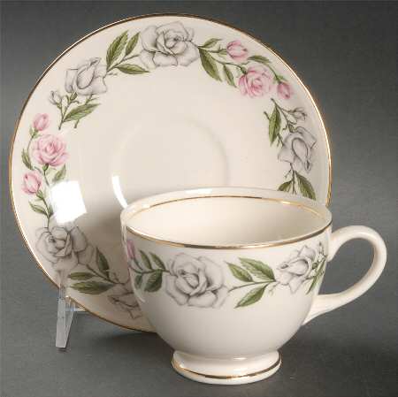 Minuet Footed Cup & Saucer Set