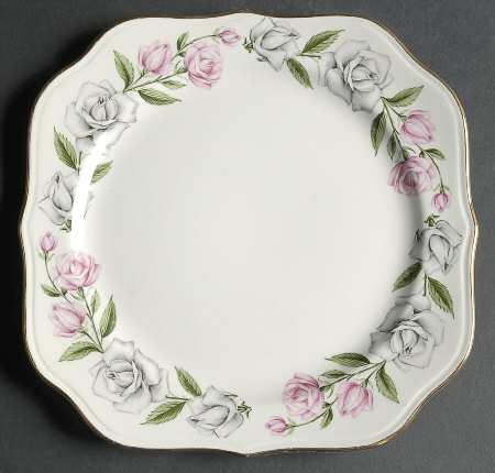 Minuet Square Salad Plate