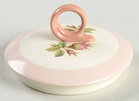 Moss Rose Lid for Sugar Bowl