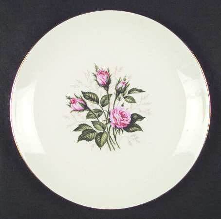 Moss Rose (No Pink Rim) by Homer Laughlin 