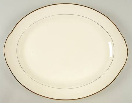 N1223 15" Oval Serving Platter