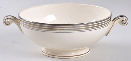N1439 Footed Cream Soup Bowl