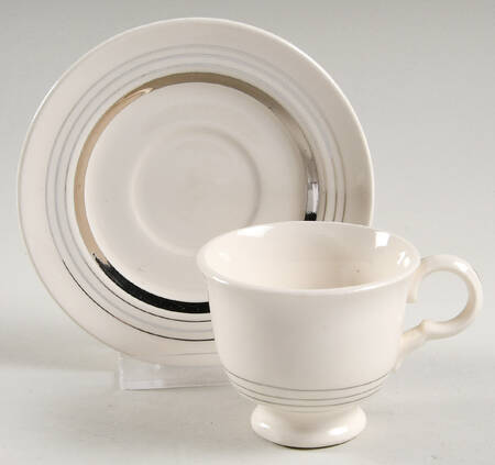 N1439 Footed Demitasse Cup & Saucer Set