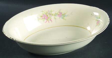 N1578 9" Oval Vegetable Bowl