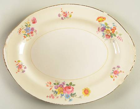 N1581 11" Oval Serving Platter
