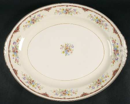 N1583 15" Oval Serving Platter