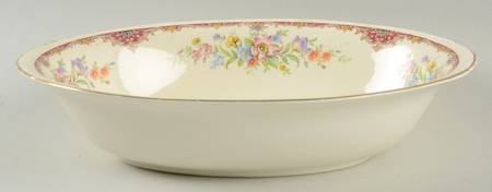 N1583 9" Oval Vegetable Bowl
