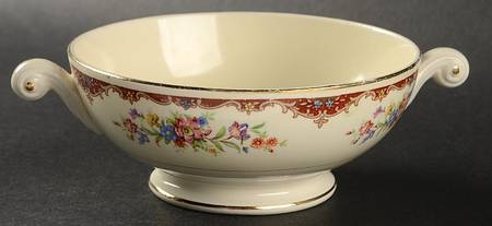 N1583 Footed Cream Soup Bowl