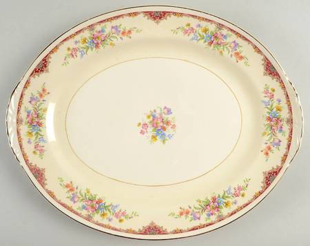N1583 13" Oval Serving Platter