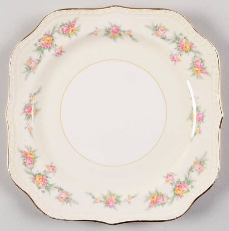 N1627 Square Salad Plate