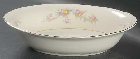 N1627 9" Oval Vegetable Bowl