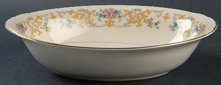 N1698 9" Oval Vegetable Bowl