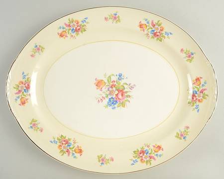 N1699 15" Oval Serving Platter