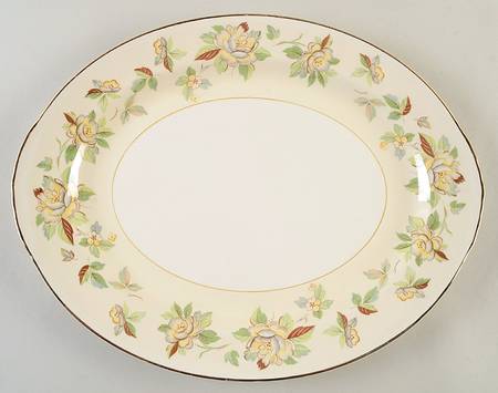 N1755 15" Oval Serving Platter