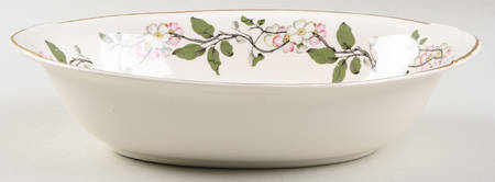 N1798 9" Oval Vegetable Bowl