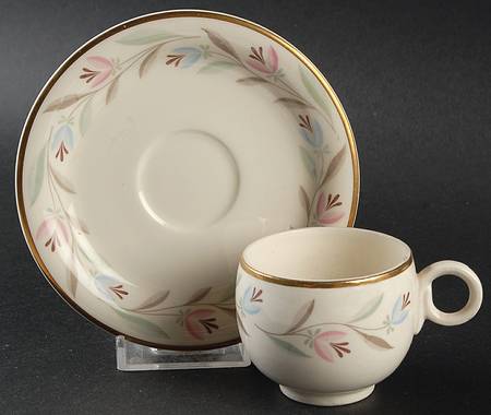 Nantucket Flat Demitasse Cup & Saucer Set