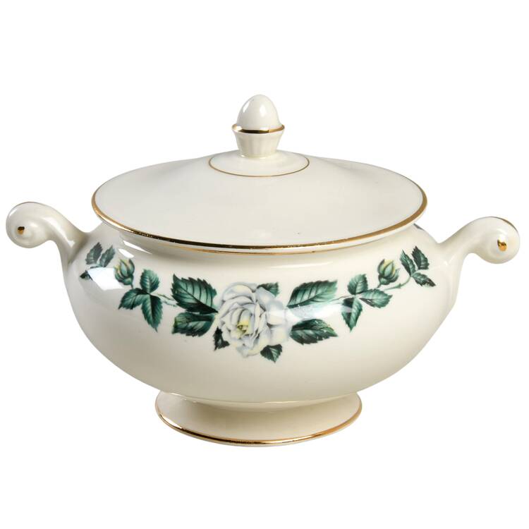 Nassau Sugar Bowl & Lid