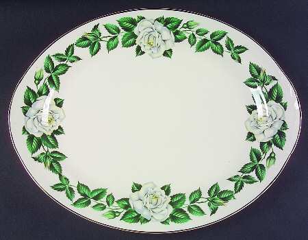 Nassau 15" Oval Serving Platter