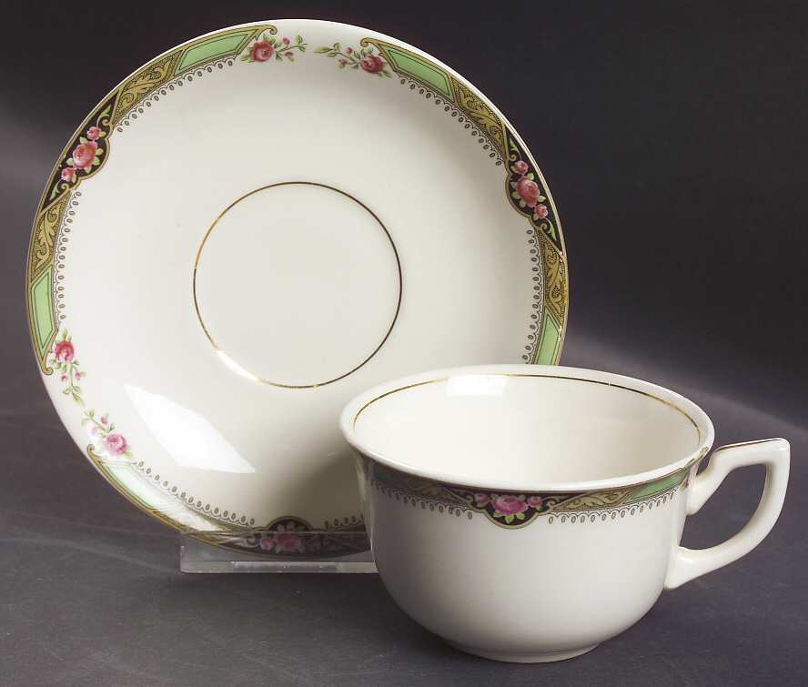 Neville Flat Cup & Saucer Set