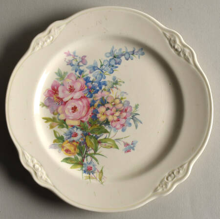 Nosegay Salad Plate