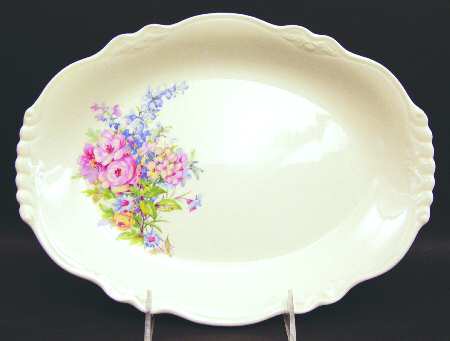 Nosegay 11" Oval Serving Platter