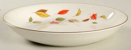 October Leaves Coupe Soup Bowl