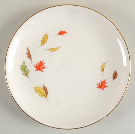 October Leaves Bread & Butter Plate