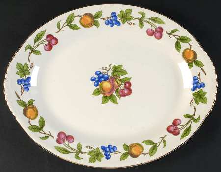 Orchard 11" Oval Serving Platter