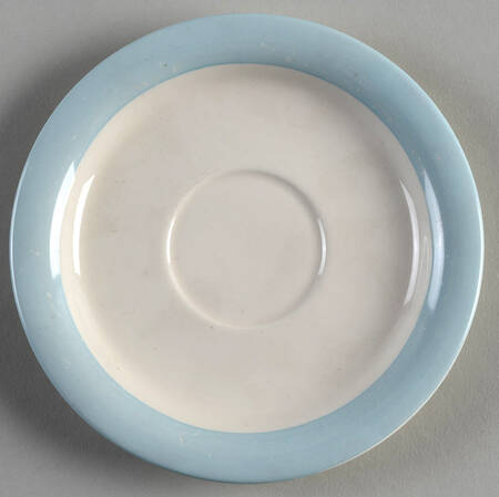 Organdy Blue Saucer