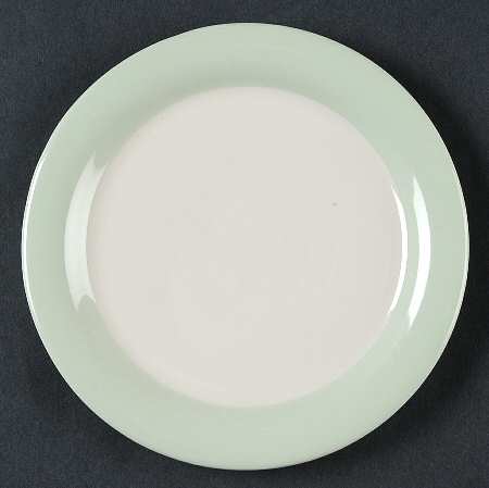 Organdy Green Bread & Butter Plate
