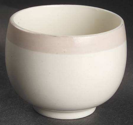 Organdy Pink Mini Open Sugar Bowl