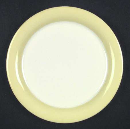 Organdy Yellow Salad Plate