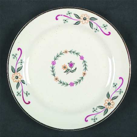 Pennsylvania Dutch Bread & Butter Plate