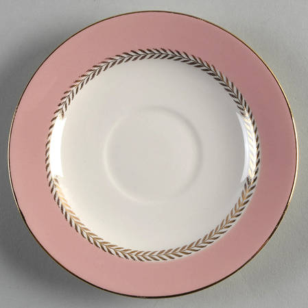 Pink Laurel Saucer