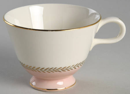 Pink Laurel Footed Cup