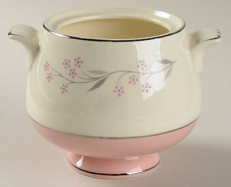 Pink Melody Sugar Bowl No Lid