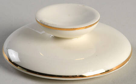 Pink Magnolia Lid for Sugar Bowl