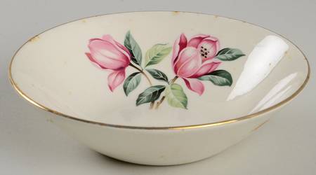 Pink Magnolia Fruit/Dessert (Sauce) Bowl