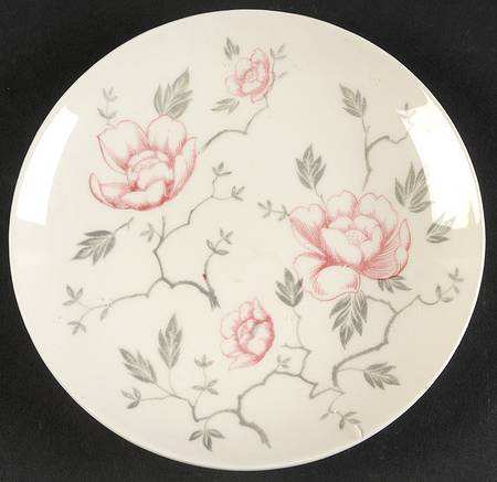 Pink Magnolia Bread & Butter Plate