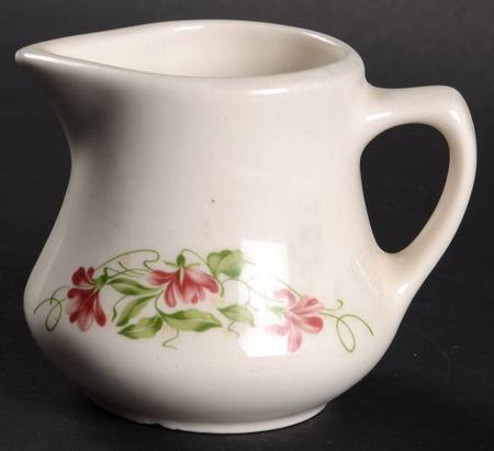 Pink Violets Mini Creamer