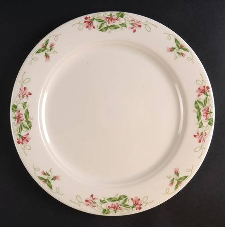 Pink Violets Dinner Plate